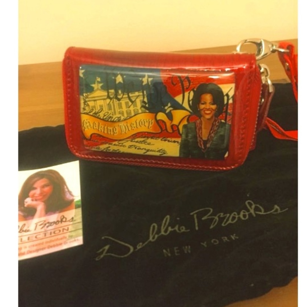 Michelle Obama Clutch By Debbie Brooks (Signed!)